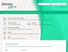 Tablet Screenshot of dermazone.org